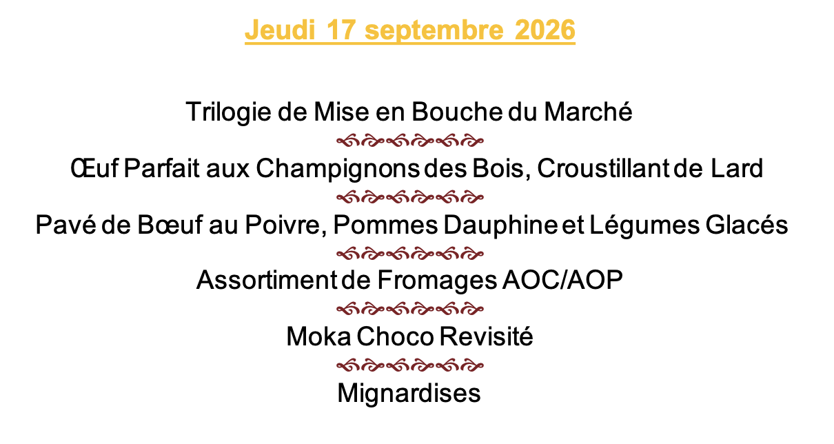 LBF MENU JEUDI SOIR 17 SEPT