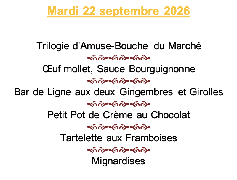 LBF MENU MARDI SOIR 22 SEPT